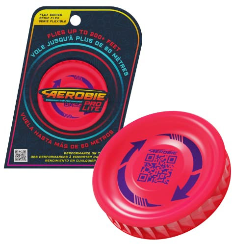 Aerobie PRO Lite Gioventù Unisex, Rosso/Viola, Taglia Unica