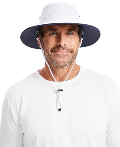 Solbari Traveller Broad Brim Sun Hat UPF50+ UV Protection, Sun Protective Hat