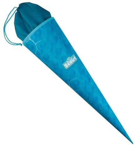 SCOUT school cone Schultüte Water Lily light blue