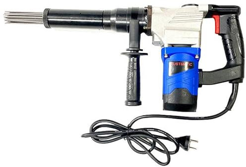 Qiang Scrostatore Ad Aghi Pistola per Rimozione Ruggine Scaler per Aghi Ad Ago Scalpello per Scaler Ad Ago Elettrico,per Rimozione Ruggine E Pulizia Scorie di Saldatura,Macchie,220V