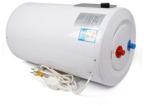 EU 60L Elektronischer Tankloser Warmwasserbereiter, 2KW 220V Durchlauferhitzer mit Leckage-Schutz, Elektrischer Wassererhitzer bis 75℃