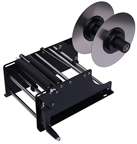 PUDLOR Etikettiergerät, MT-30 Automatisch Runde Flasche Etikettiermaschine Einstellbar Runde Flaschen Etikettiermaschine Für runde Flaschen mit einem Durchmesser von 0,79 bis 4,72 Zoll