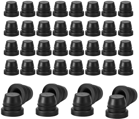 SinChic Bremsentlüfter Schraubkappe,40 PCS Bremse Schraubenkappen Gummi Bremsenentlüfter Staubschutz Entlüftungsschraube Staubkappe für Entlüftungsschraube Entlüftungsventil