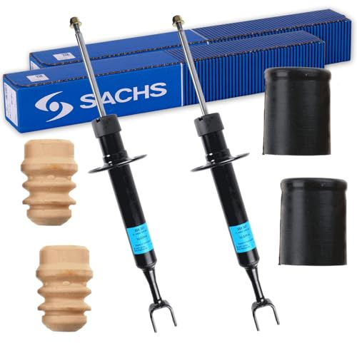 BandelOne enthält 2x Sachs Stoßdämpfer + Faltenbalg vorne passend für A4 B6 B7 Ab Bj 2000