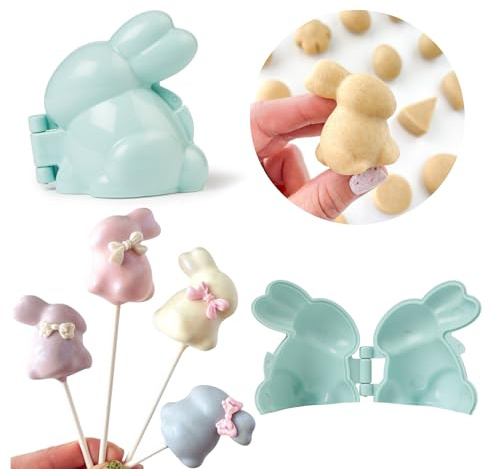The Original My Little Cakepop Pro Cake Pop Mold since 2010. Bunny Shaped. Injection Molded with ABS Food Grade BPA Free Plastic. Hygienic and strong. Use for Cake Pops, Play Dough, Soap, and More.