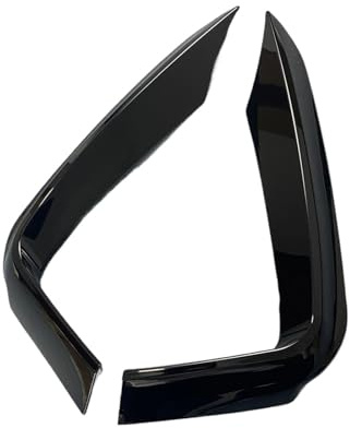Car Front Spoiler For BMW F32 F33 F36 For Sport 4 Series 2014-2020 Glossy Black Carbon Look Front Bumper Lip Splitter Spoiler Fog Light Trim Tuning Car Front Bumper Lip(Gloss Black)