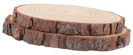 TOYANDONA 2stücke Gartenpflasterstein aus Holz Trittstein für Gartenweg Gartendekoration Holzscheibe für Außenbereich Holzplatte für Rasen