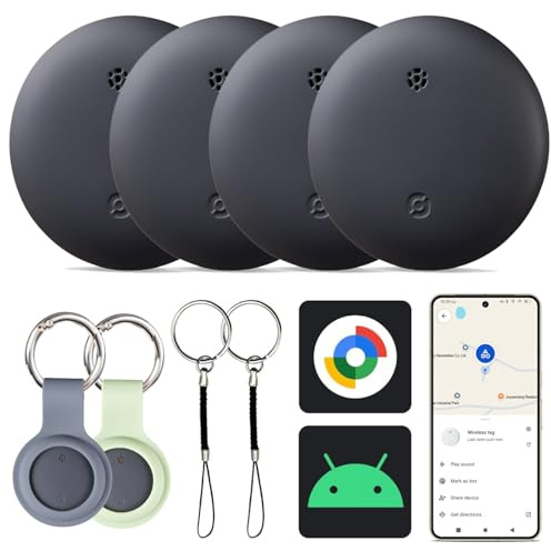 Reyke Tracker Android, Smart Tag Bluetooth, Localizzatore Chiavi
