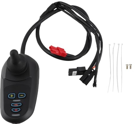 Joystick-Controller für Elektrorollstühle Premium ABS 45A DC 24V Rollstuhlbremscontroller mit intelligenter KI-Steuerung für Elektrorollstühle und intelligente Roboter