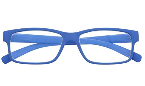 DIDINSKY Blaulichtfilter Brille für Damen und Herren. Blaufilter Brille mit stärke oder ohne sehstärke für Gaming oder Pc. Blendschutzgläser. Klein +1.0 – THYSSEN