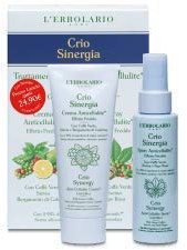 L'Erbolario Traitement intensif anti-cellulite Crio synergie effet froid jour et nuit crème 100 ml + spray 100 ml