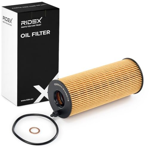 RIDEX 7O0023 Ölfilter Kompatibel mit BMW 3 Touring E91 Filtereinsatz mit Dichtungen