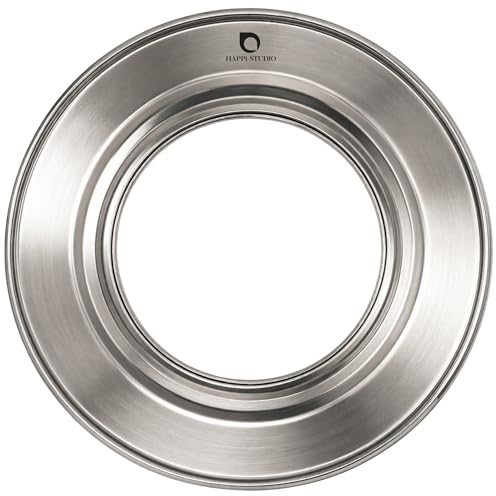 304 Stainless Steel Steamer Ring Adapter for 8in to 13in Bamboo Steamer Basket
