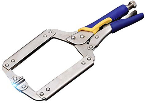 C a Forma di Pinza Multifunzione Punta Tonda Pesante Clip Vise Grip Pinza Veloce bloccaggio Heavy Duty Attrezzo Manuale, da 18 Pollici