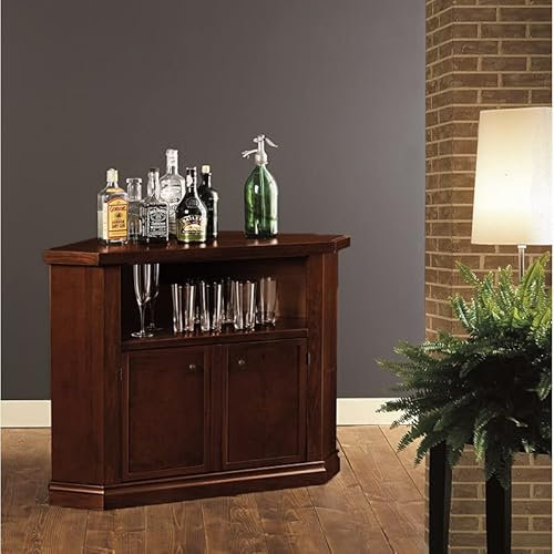 Mar.c.a. Design - Mobile Porta TV Angolare 2 Ante 1 Vano in Legno 72x63x80 cm - Mobile Arte Povera Soggiorno Made in Italy