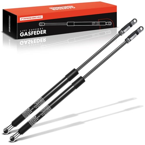 Frankberg 2x Gasfeder Dämpfer Heckklappe 871827550 | Kompatibel mit Polo Coupe 80 86C