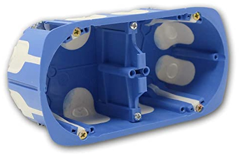 world-trading-net - 5er Packung Doppel-Hohlwanddose winddicht, blau, 60mm