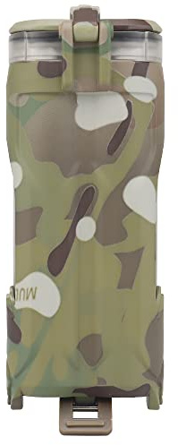 WarmHeartting 2-Loch Taktische multifunktionale wasserdichte Batterieaufbewahrungsbehälter/Etui/Kasten/Organizer/Halter für Batterien CR123 / AAA/AA