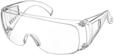 WUSJCOF Lunettes de protection, pour lunettes contre la poussière, le sable et les éclaboussures d'eau, lunettes de sécurité résistantes aux chocs