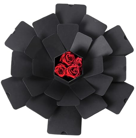 Zasdvn Explodierende Geburtstagsbox, Valentinstag-Geschenkbox,Kreative Scrapbook-Box, explosive Geschenkbox - Liebesgeschenkbox, einzigartiges Fotoalbum, Sammelalbum für Freund, Freundin, Ehefrau,