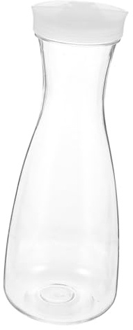 Jarra de Agua Portátil de 1100ml con Tapa, PC para Hogar y Bar