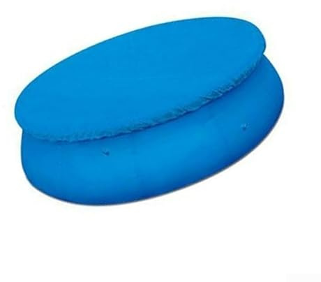 Poolabdeckung für den Innenhof für runde Pools, passend für Durchmesser 350 cm und 500 cm, bietet zuverlässigen Schutz und Benutzerfreundlichkeit (Durchmesser 500 cm)