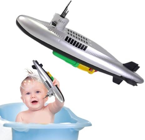 U-Boot-Modellspielzeug – Wasserunterhaltung für Kleinkinder, schwimmendes Spielzeug in der Badezimmerwanne, Einweichaktivität im Vorschulalter für Kinder und , Wasserspaßzubehör für Zuhause,
