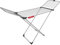 Vileda Aluminium 100 Stendibiancheria a Cavalletto con Ruote, Stendino con Ali Laterali, in Alluminio, Grigio, 4 x 55.5 x 131.5 cm