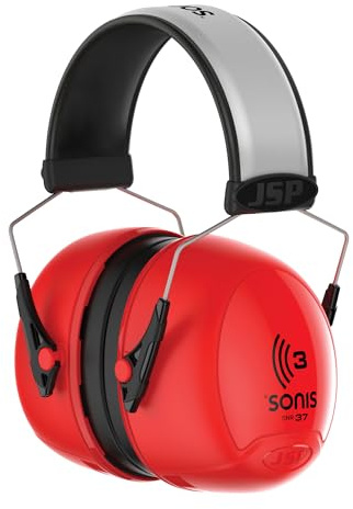 Sonis3 Extra Visibility Adjustable Ear Defenders 37dB SNR (JSP AEB040-0B1-E00)