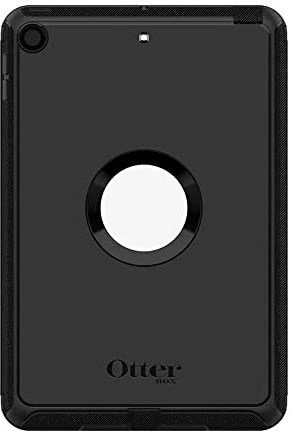 OtterBox Defender Hülle für iPad mini 7,9 (5. gen 2019), ultrarobuste Schutzhülle mit integriertem Displayschutz, 2X nach Militärstandard getestet, Schwarz