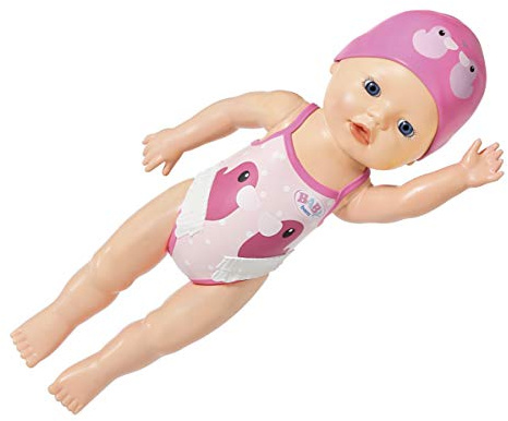 BABY born 829738 My First Swim Girl Puppe für das Wasser 30 cm