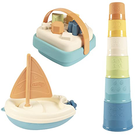 Smoby 7/140605 Eveil et Bain Set, Mehrfarbig