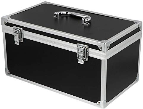 YARNOW Aluminium-werkzeugkasten Stoßfeste Box Mit Tragetasche Instrumentenbehälter Leicht Tragbar Für Werkzeuge Und Instrumente