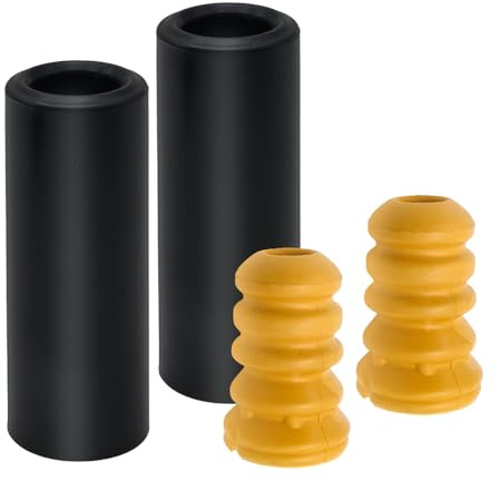 Hoypeyfiy Stoßdämpfer hinten links und rechts Federung Kissen Staubschutz mit Puffer Ersatz für BMW 1 3er E81 E82 E88 E90 E91 E92 33503411995 33504034410