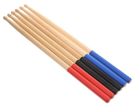 JOINPAYA 3paare Ahornholz-drumsticks Schlaginstrumente Ersatz-drumsticks Für Anfänger Und Fortgeschrittene Holz-drumsticks Für Schlagzeug