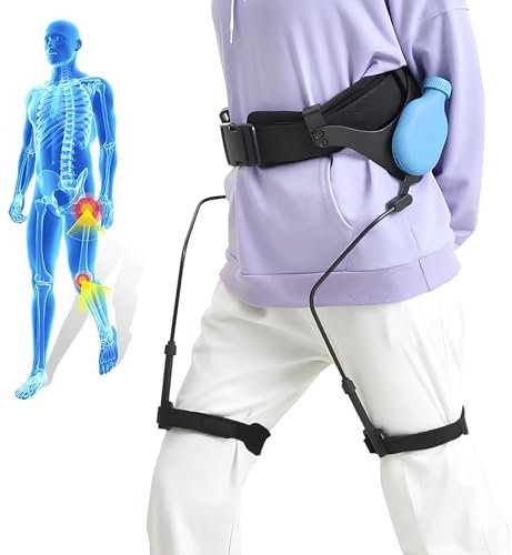SXTYFBB Gehhilfen, Gehhilfen für ältere Menschen, Mobilitätshilfe für Erwachsene, Unterstützung der unteren Extremitäten, Übung, Bein-Gehtraining, Gehhilfe, M