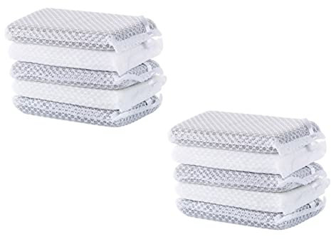 Healeved 30pcs Sponges for Cleaning Dishwashing Sponge Pad Kitchen Scrub Strong