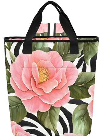 Zaino più fresco isolato per viaggio modello begonia a tenuta stagna zaino refrigeratori grande scatola per il pranzo per donne uomini morbida borsa termica per spiaggia generi alimentari picnic