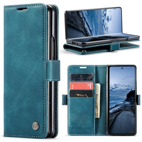 Phernykas Wallet Case for Z Fold 7, Green