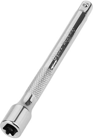 Buzz 1x Rallonges cliquet, extension rallonge de barre cliquet clé douille outil, longueur 50mm - 250mm, pour clé à cliquet douille de vissage (1/4, 100 mm)