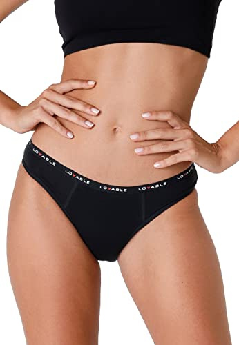 Lovable da Ciclo Mestruale Flusso Medio Period Panties Slip Donna (Pacco da 1)