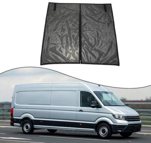 Moskitonetz für Heckklappe, Fliegengitter für Wohnmobil, Insektenschutz, magnetisches Moskitonetz, Wohnwagen-Zubehör, für Seitentüren und Hintertüren (XL 192 x 150 cm)