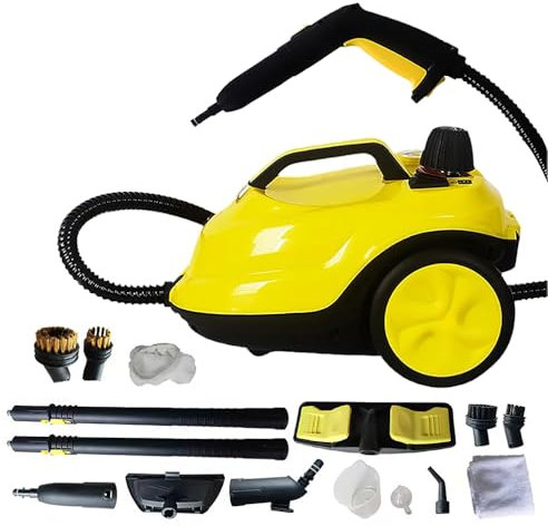 Máquina De Limpieza Multifuncional De Alta Temperatura, Limpiador A Vapor De 2000 W, Vaporizador De Alta Presión De 5 Bar, Tanque De 2000 Ml, Vaporizador De Alta Presión con Bloqueo De Seguridad