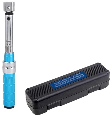 ZGJIAJU Clé Dynamométrique 5-25 N.M Et Tête Interchangeable 0-30 Mm, Entraînement Carré, Précision 4%, Réparation Automobile, Entretien, Clé, Outils À Main