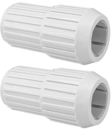 Generico Connettore per Manico Piscina - 2 Pezzi Giunti a Camma per Collegamento Aste,Accessori Regolabili Sostitutivi per Aste da Giardino Casa