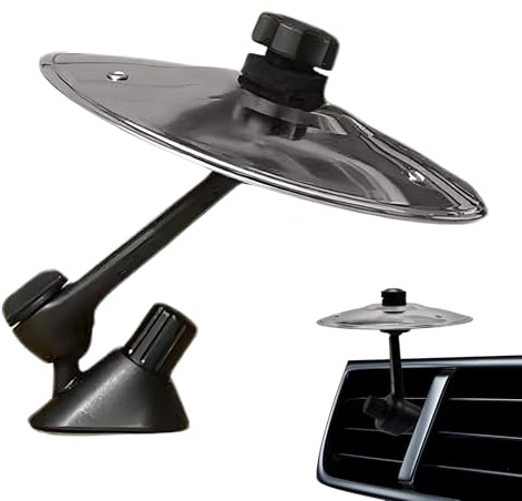 Coche Crash Platillos Car Cymbals Auto Tambor Platillo Mini Batería Coches Accidente Automóvil Batería Instrumentos Musicales para todo tipo de vehículos (plateado/dorado)