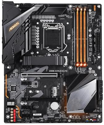 Gaming Motherboard Fit For GIGABYTE Z390 AORUS ELITE LGA 1151 Intel Z390 DDR4 128GB ATX Motherboard