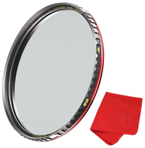 X4 CPL 43 mm Zirkular-Polarisationsfilter – Schott B270 – MRC16 – Nano-Beschichtung – wetterversiegelt – 25 Jahre Unterstützung durch Breakthrough Photography