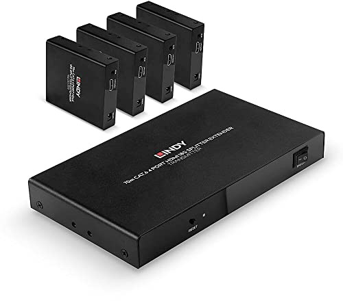 Lindy 70m Cat.6 4 Port HDMI 4K60 Splitter Extender