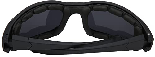 Gaeirt Lunettes de Course lunette vtt pour femme pour rouler en hiver Lunettes de désert remplaçables efficaces Anti-poussière pour l'extérieur lunette tactique militaire Verres